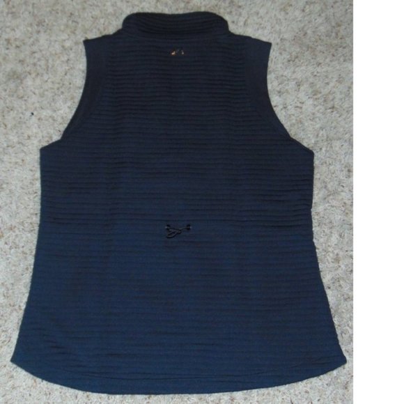 Womens Under Armour Vest M Black Daytona Storm Moisture Wicking Running Fleece - Picture 4 of 7